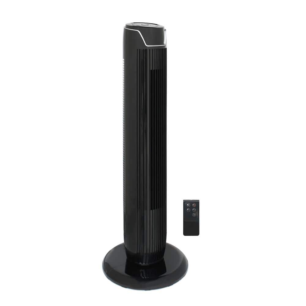 36 in. Oscillating Tower Fan with Time and Remote - Hercitys