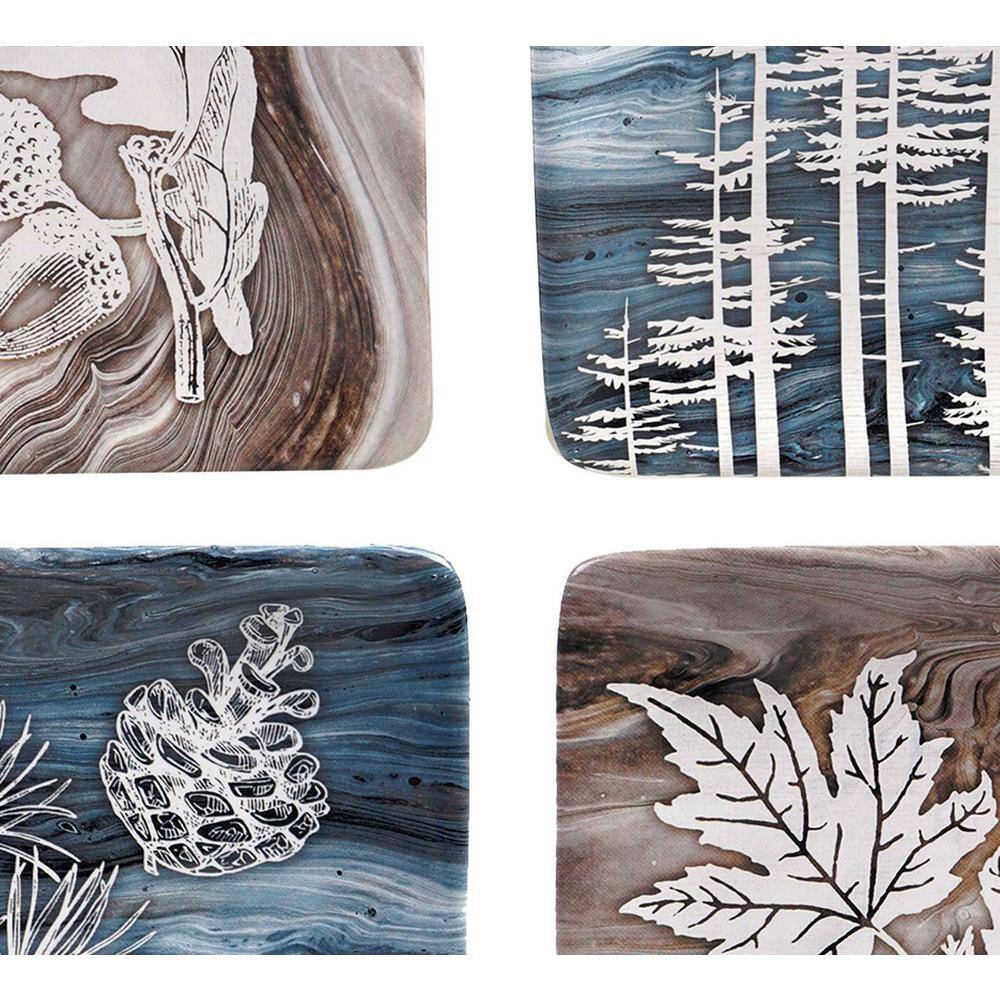 104 oz. Fluidity Lodge Multicolored Biscotti Jar - Hercitys