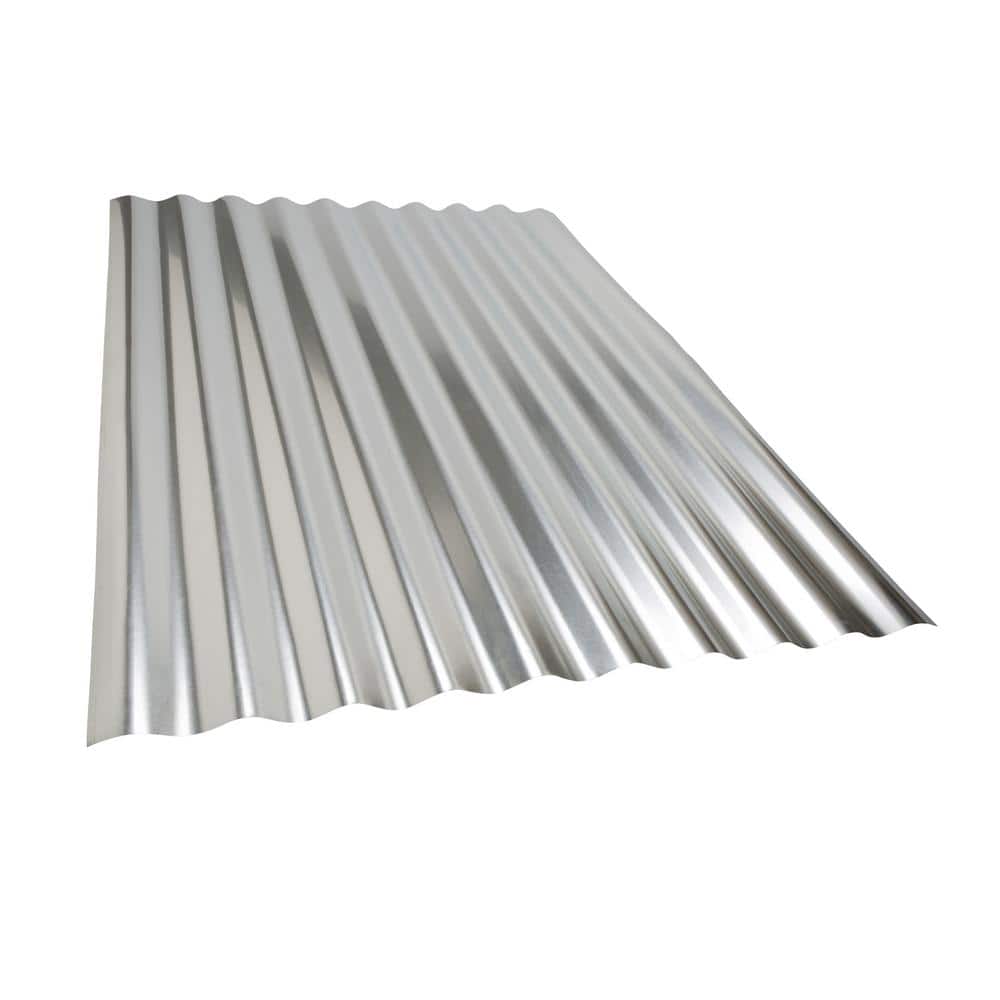 3 ft. Galvanized Steel Corrugated Project Panel (3-Pack) - Hercitys