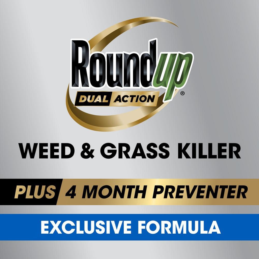 1.25 Gal. Dual Action Weed and Grass Killer Plus 4-Month Preventer Refill - Hercitys