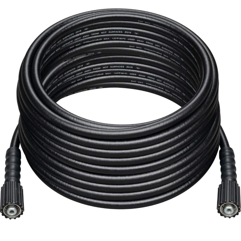 1/4 in. 50 ft. 3400 PSI Pressure Washer Hose - Hercitys