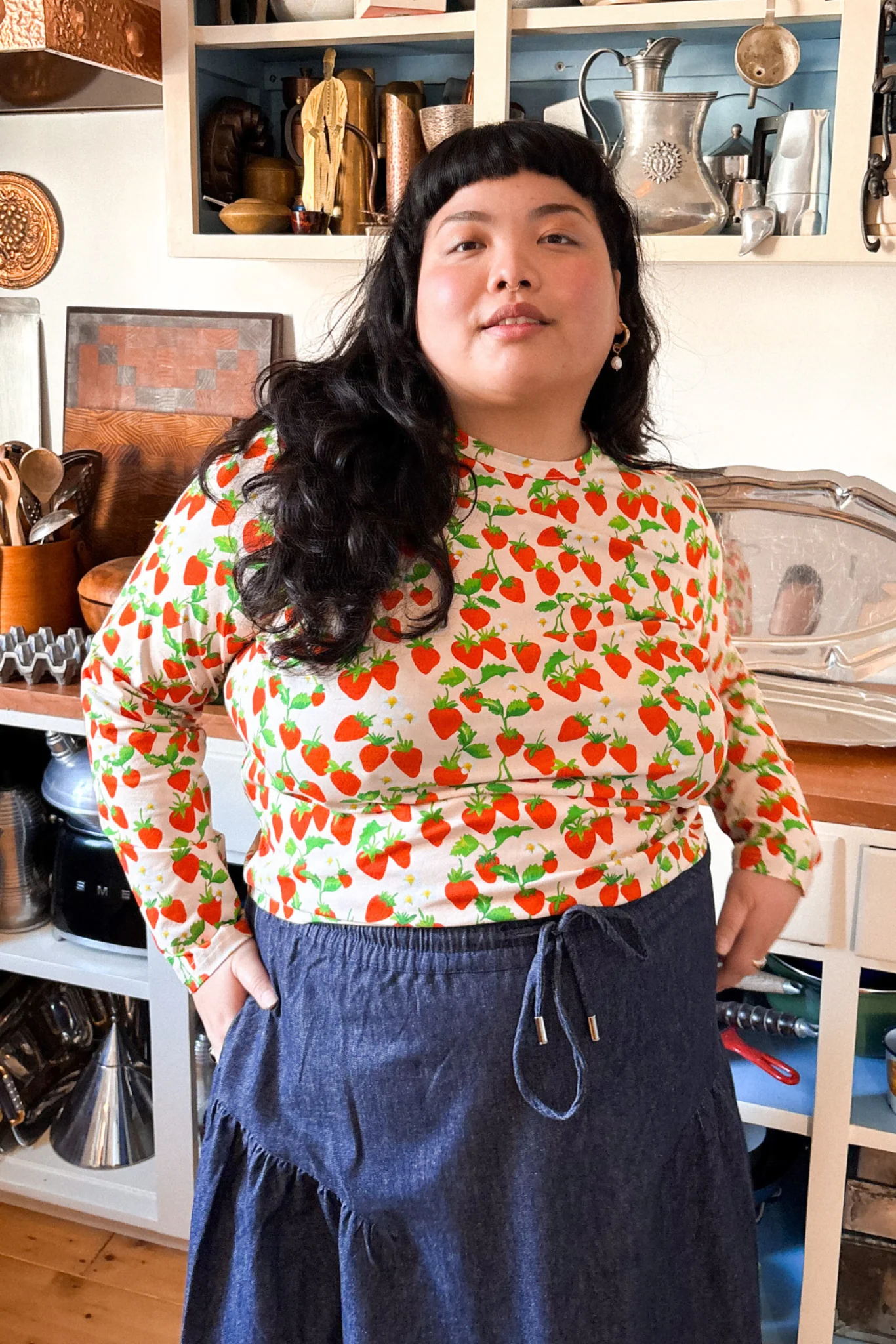 SUNNY TEE - STRAWBERRY - Hercitys