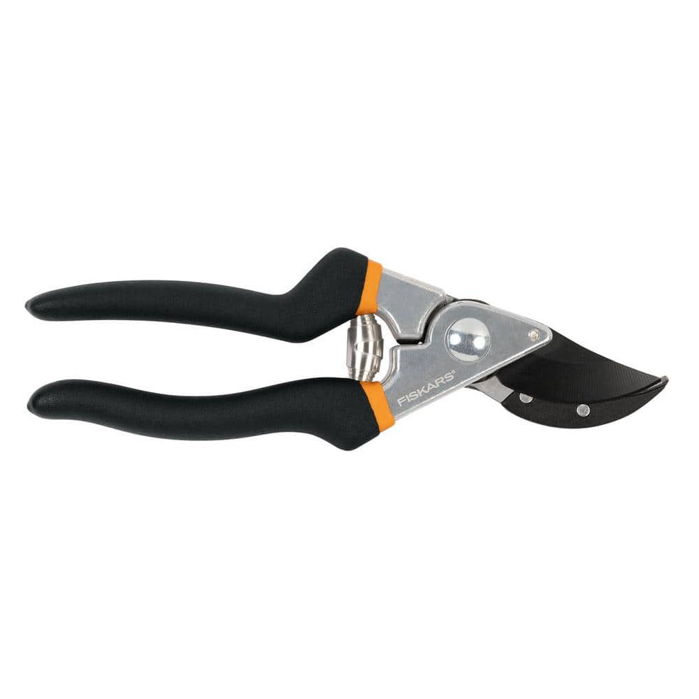 5/8 in. Cut Capacity Steel Blade with Non-Slip Grip 8.46 in. Bypass Pruning Shears - Hercitys