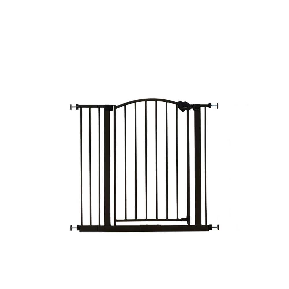 30 in. Arched Decor Safety Gate in Bronze - Hercitys