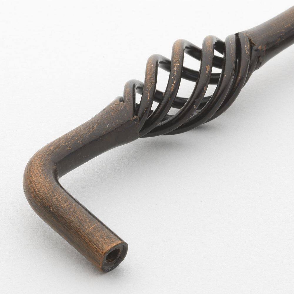 5 in. Center-to-Center Rustic Bronze Birdcage Cabinet Pulls (10-Pack) - Hercitys