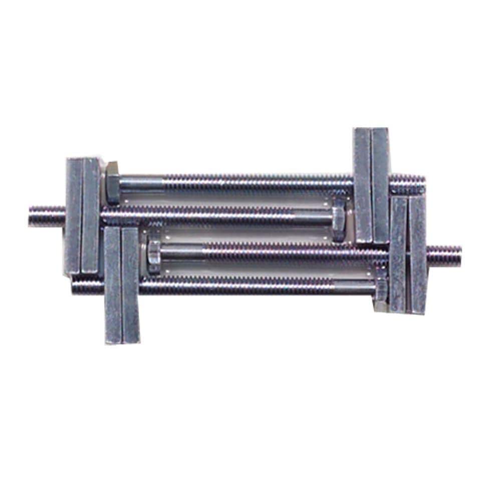 3.5 in. L Stainless Steel Adjustable Countertop Miter Bolt Kit - Hercitys