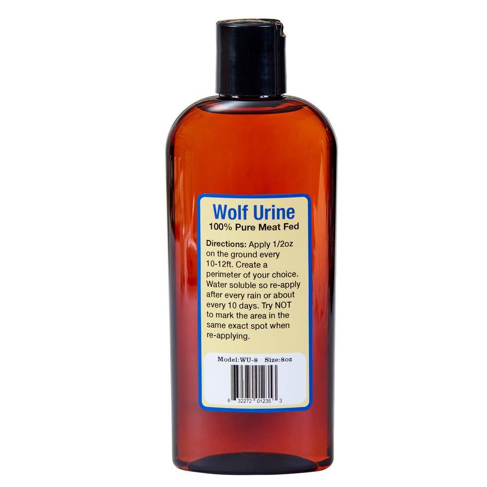 32 oz. Wolf Urine Outdoor Organic Spray On Animal Deterrent Killer 32 oz. Each - Hercitys