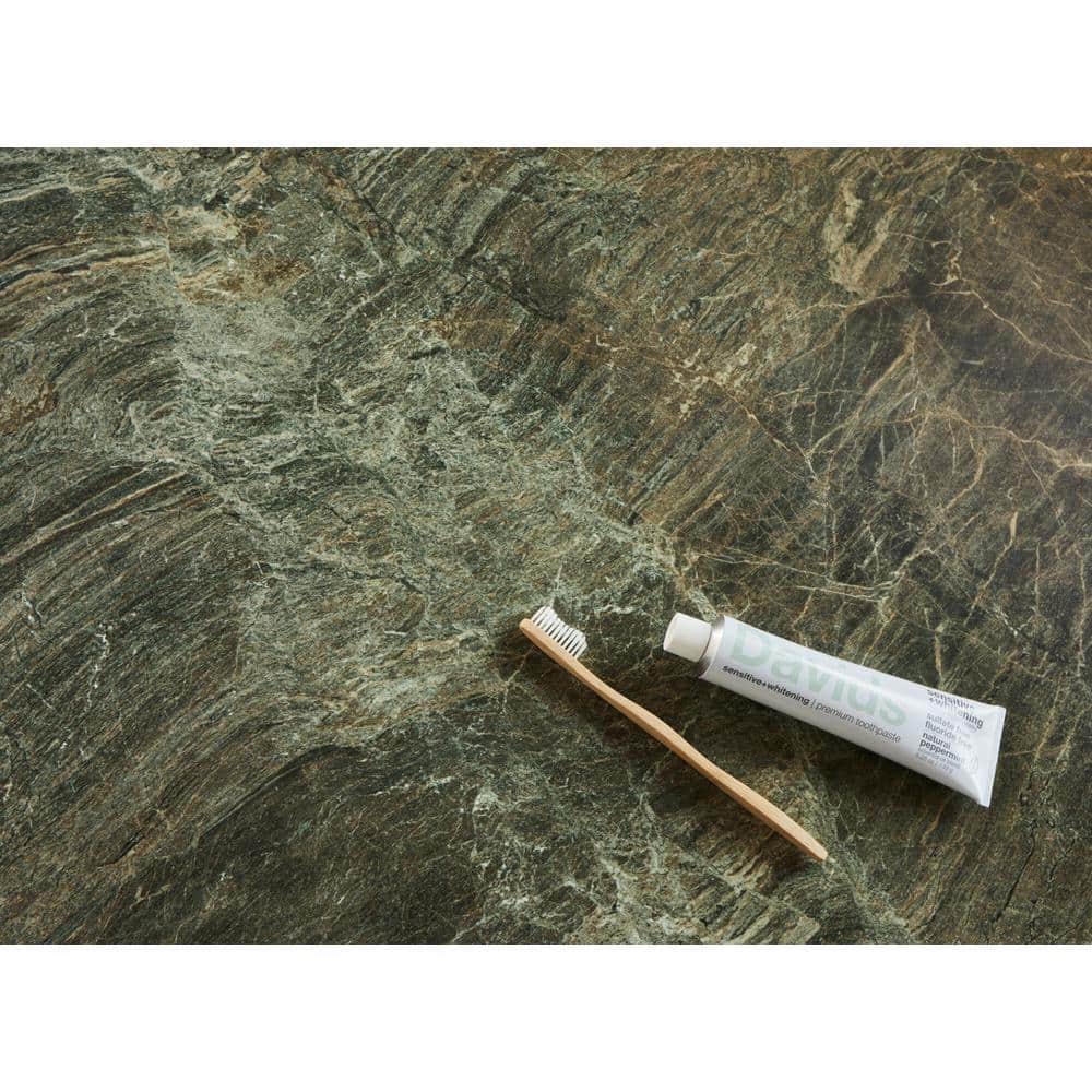 5 ft. x 12 ft. Laminate Sheet in 180fx Jatoba Green with Matte Finish - Hercitys