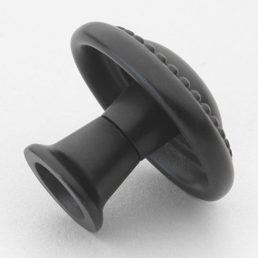 1-1/4 in. Dia Oil Rubbed Bronze Round Beaded Cabinet Knob (10-Pack) - Hercitys