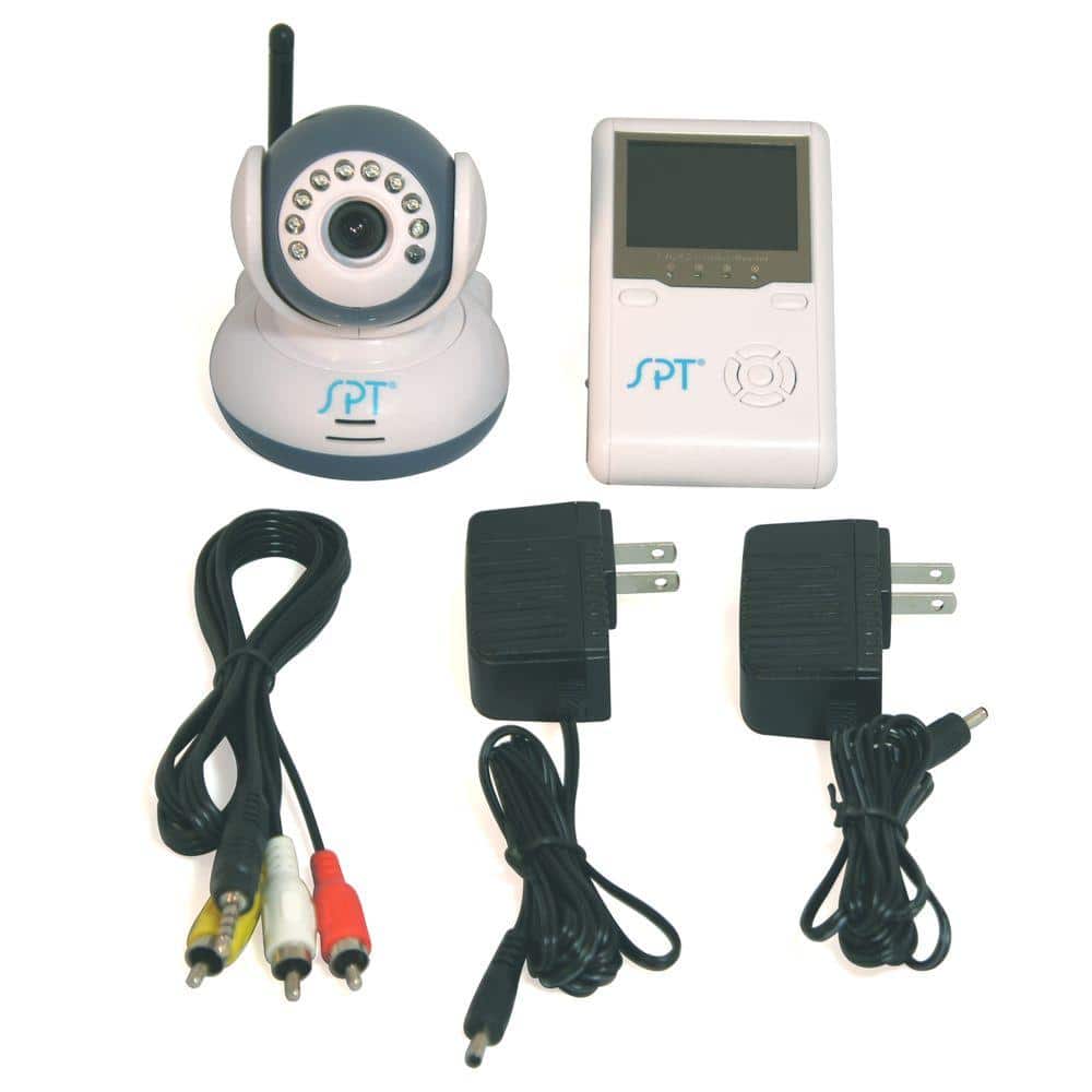 2.4 in. LCD Wireless Digital Baby Monitor Kit - Hercitys