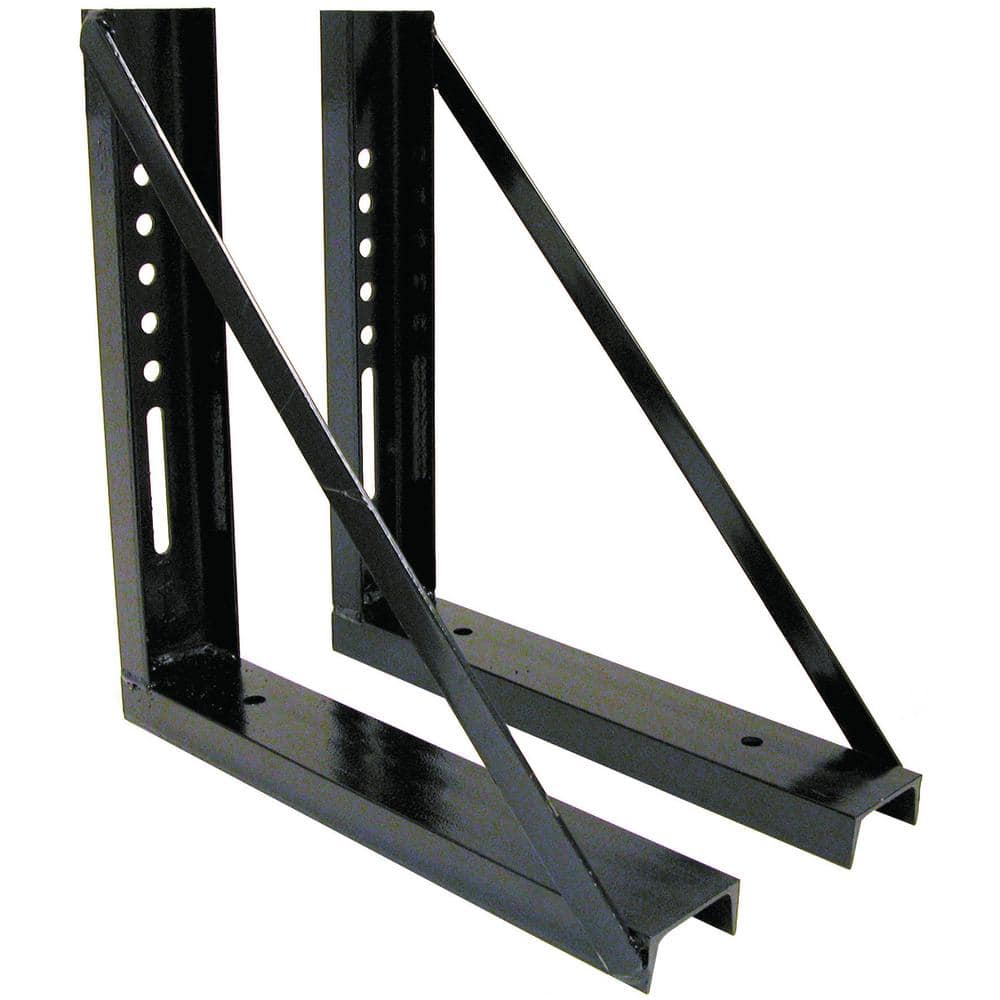 18 x 24 in. Bolted Structural Steel Truck Box Mounting Brackets - Hercitys