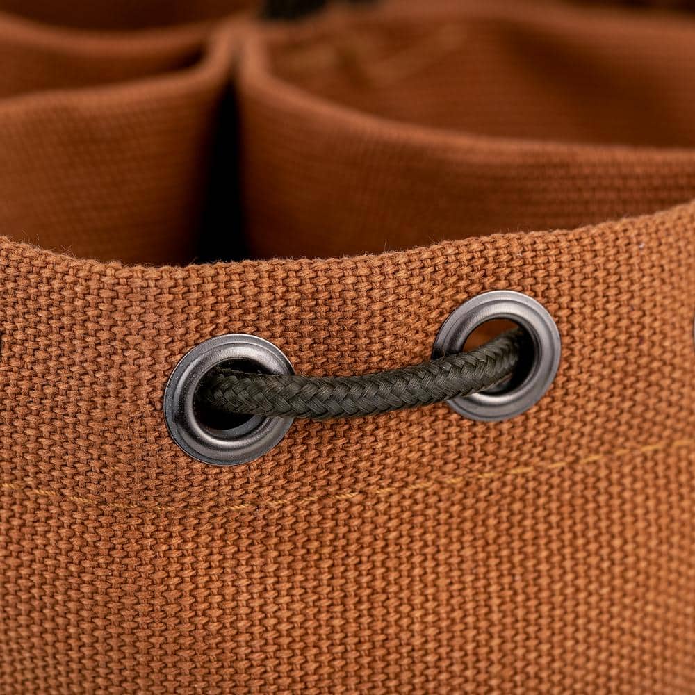 10 in. Parachute Parts Tool Bag in Brown - Hercitys