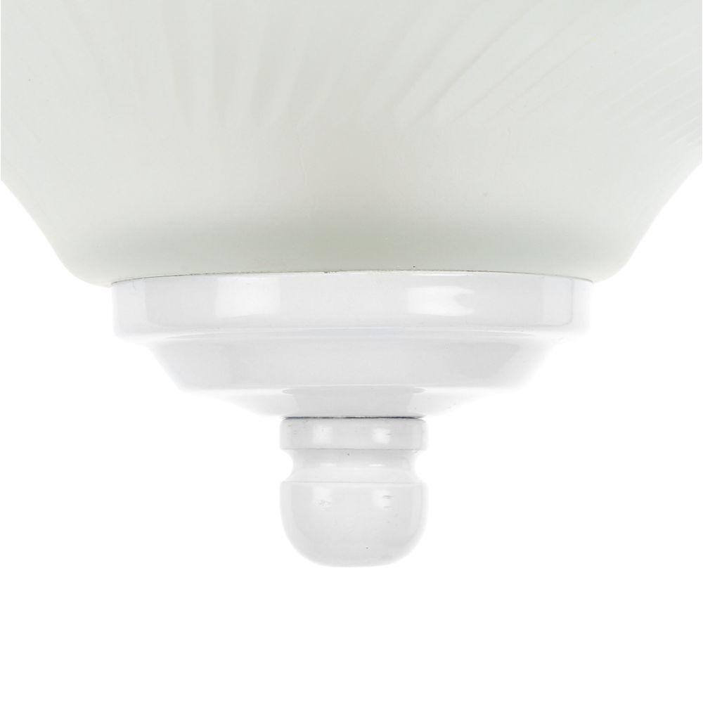 11 in. 2-Light White Flush Mount (2-Pack) - Hercitys