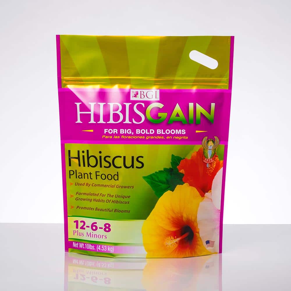 10 lbs. 12-6-8 Hibiscus Plant Food Dry Fertilizer - Hercitys