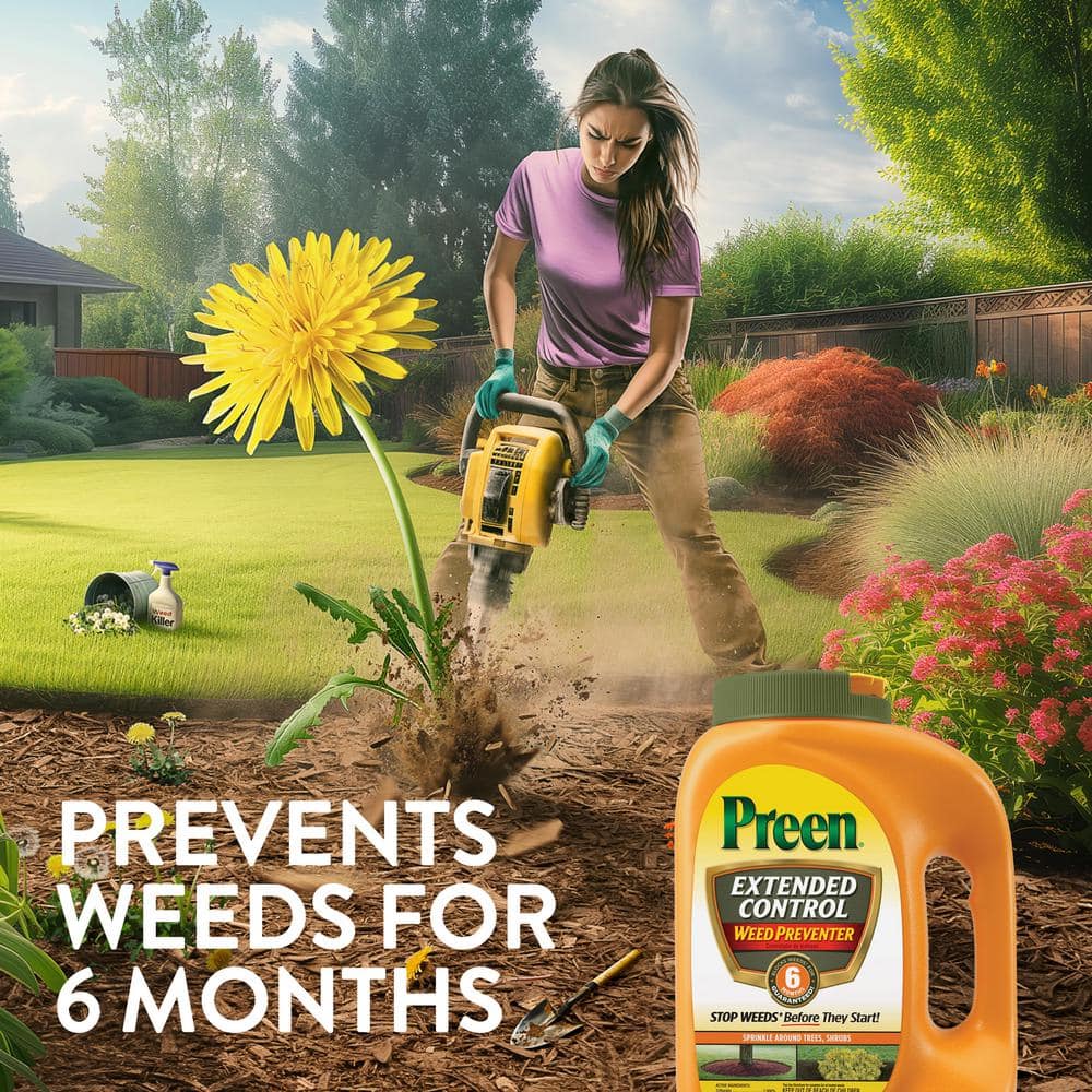 10 lbs. Extended Control Weed Preventer - Hercitys