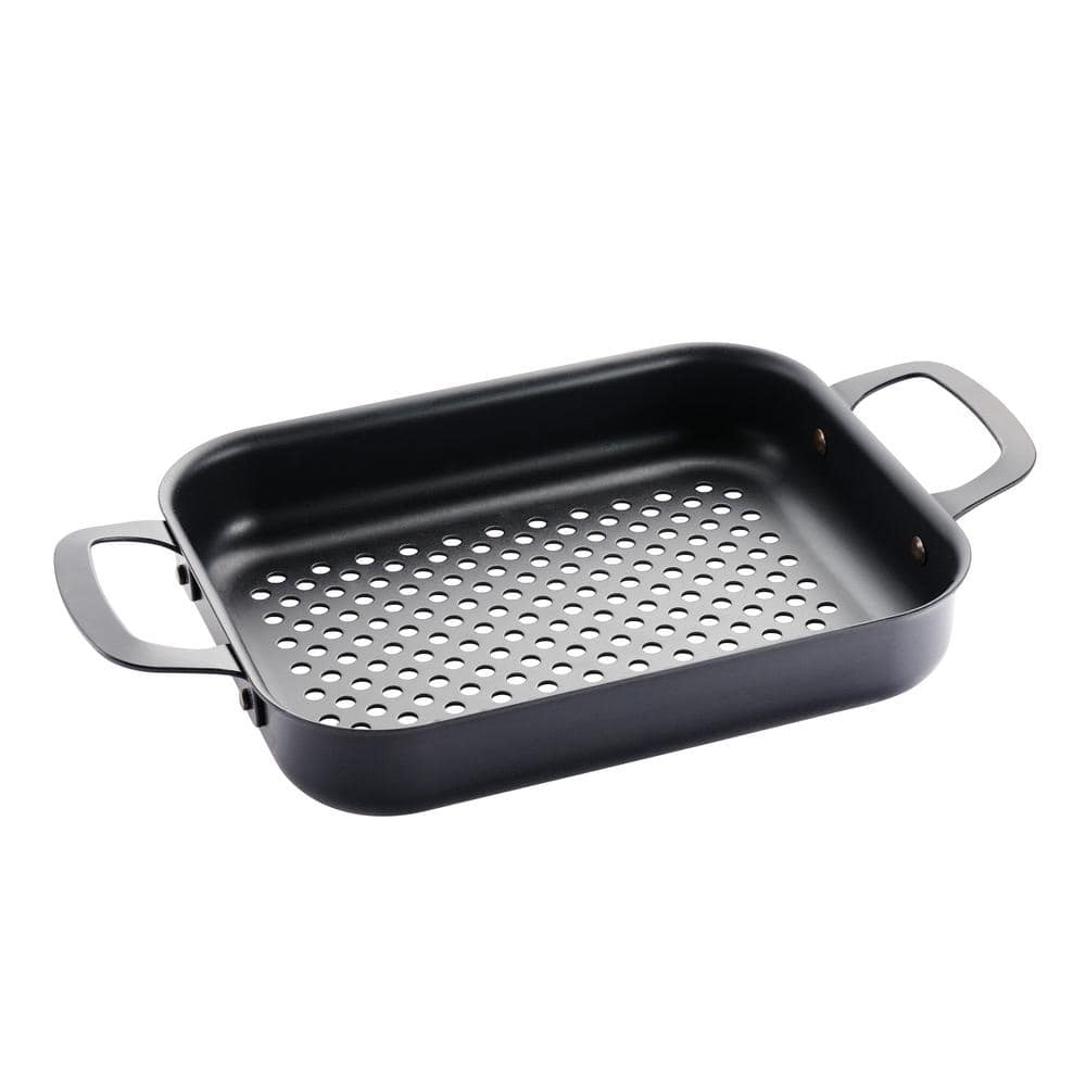 11 in. Rectangular Carbon Steel Grill Pan - Hercitys