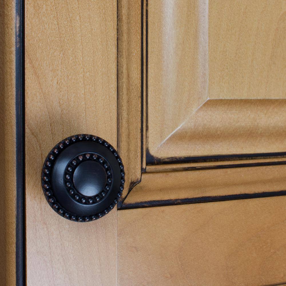1-3/8 in. Dia Oil Rubbed Bronze Round Celtic Medallion Cabinet Knob (10-Pack) - Hercitys