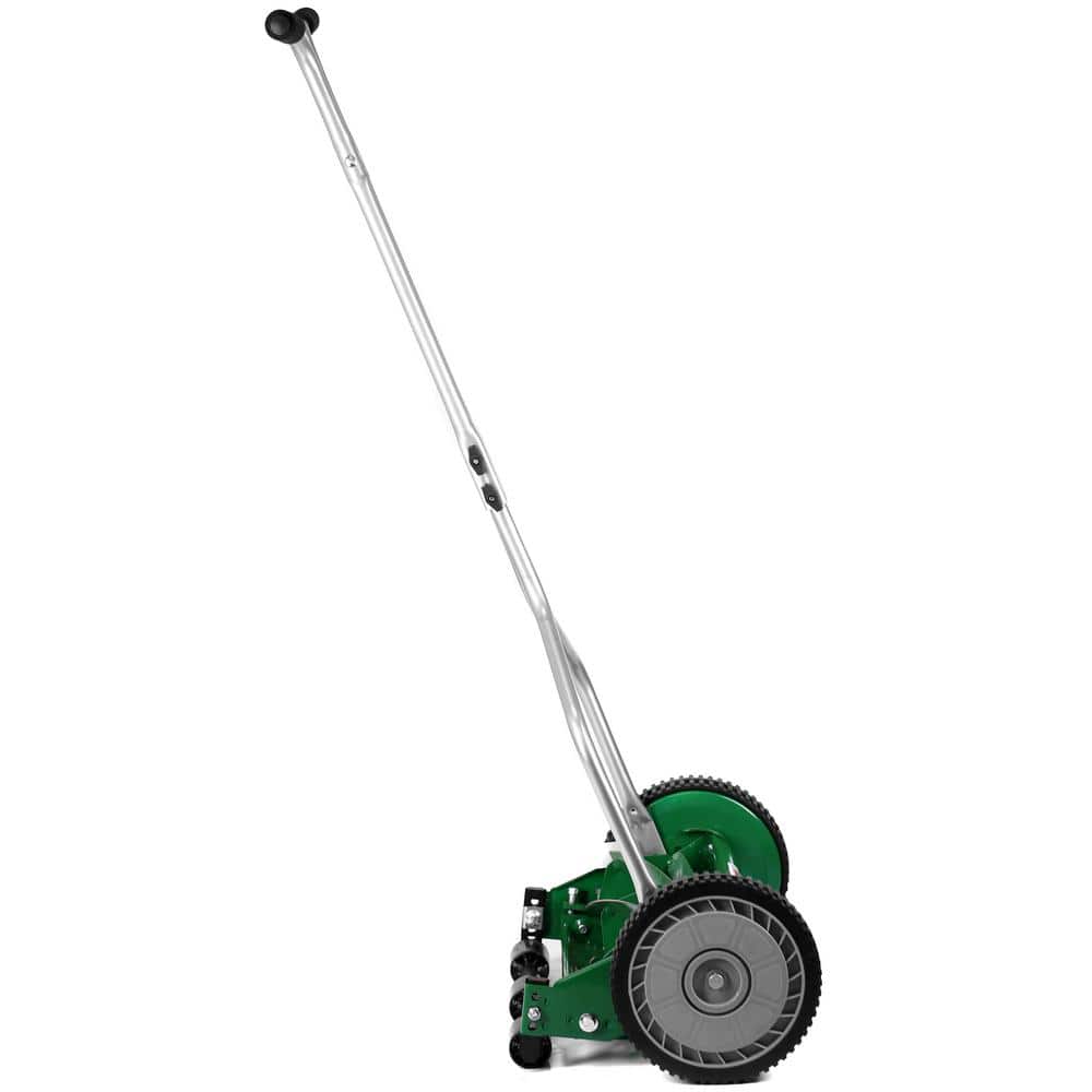 14 in. 5-Blade Manual Walk Behind Push Reel Lawn Mower - Hercitys