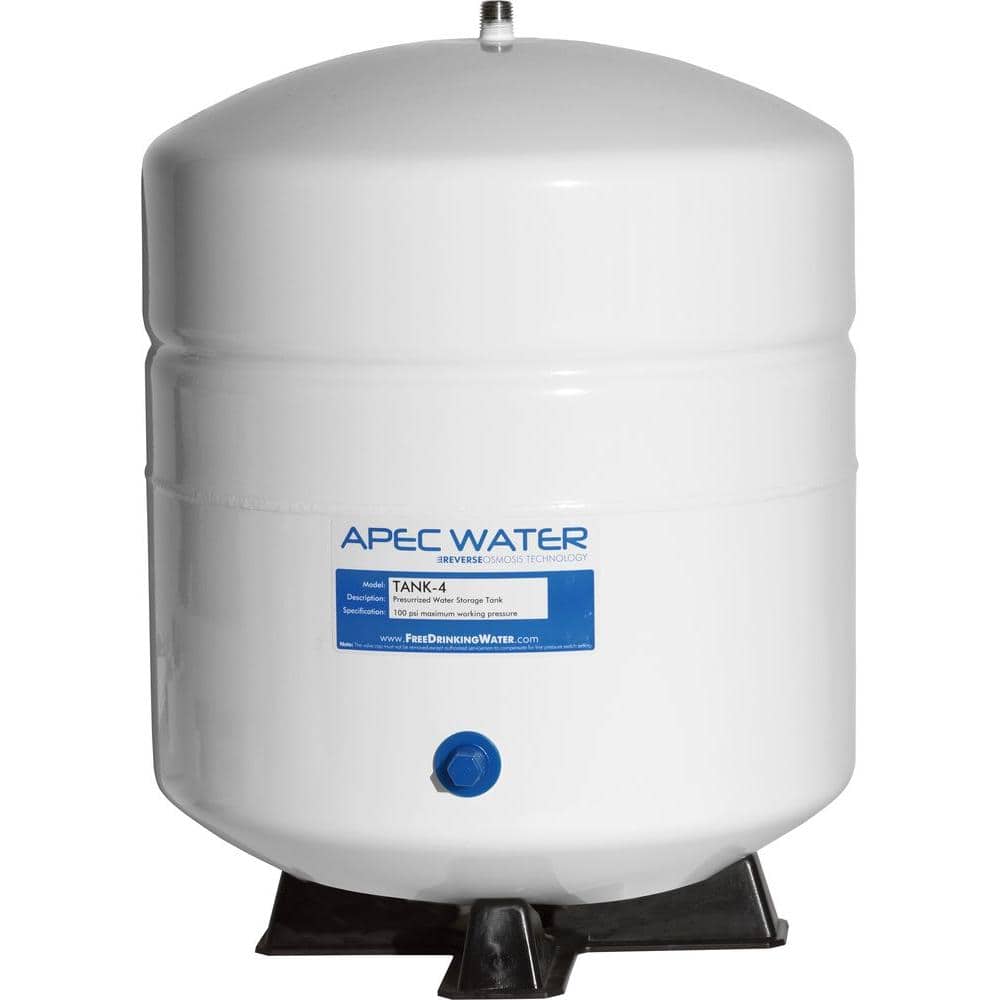 4 Gal. Pre-Pressurized Residential Reverse Osmosis Drinking Water Storage Tank - Hercitys