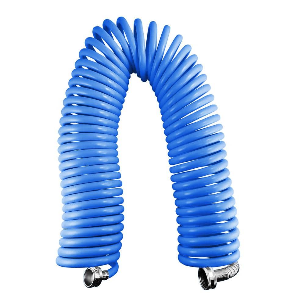 3/8 in. x 25 ft. Heavy-Duty Recoil Water Hose - Hercitys