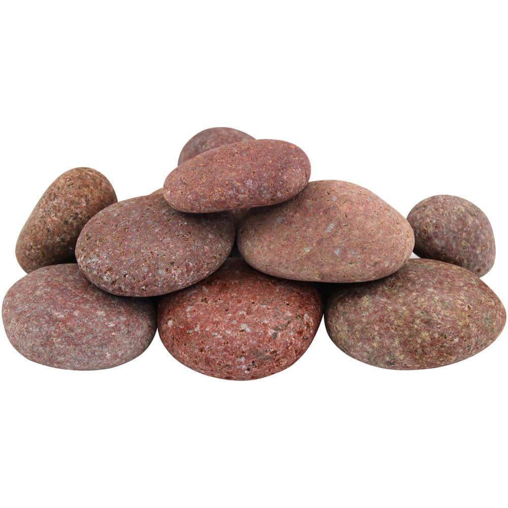 0.40 cu. ft. 30 lbs. 1 in. to 3 in. Rosa Beach Pebbles - Hercitys