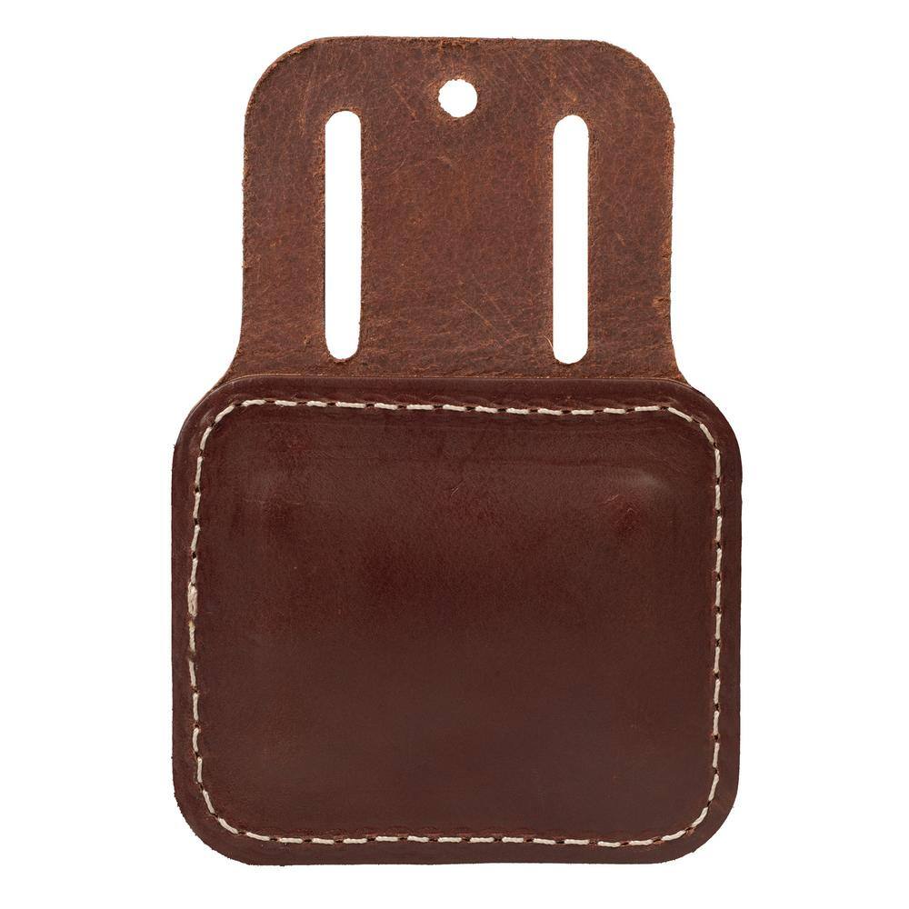 2 in. Tool Belt Hammer Holder Leather Brown - Hercitys