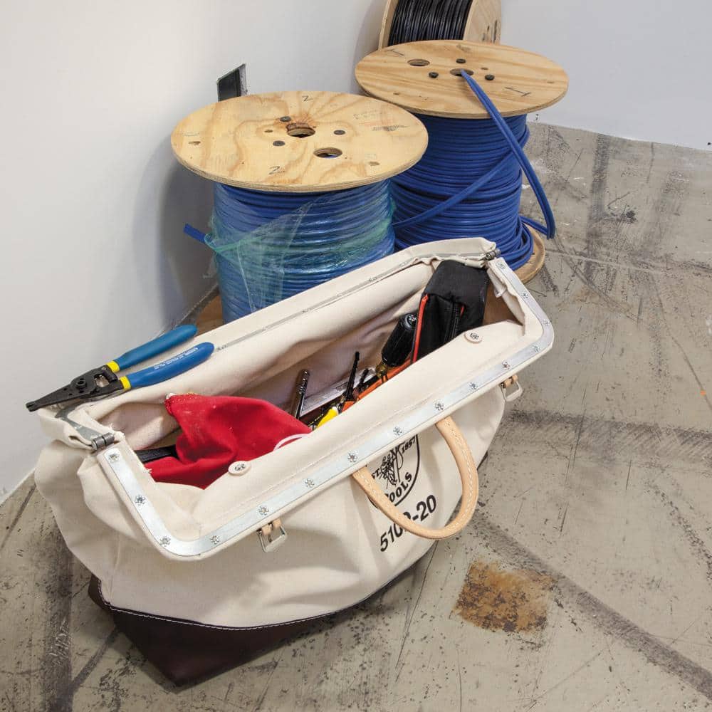 20 in. Canvas Tool Bag - Hercitys