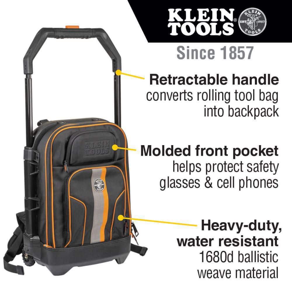 17 in. Rolling Tool Backpack - Hercitys