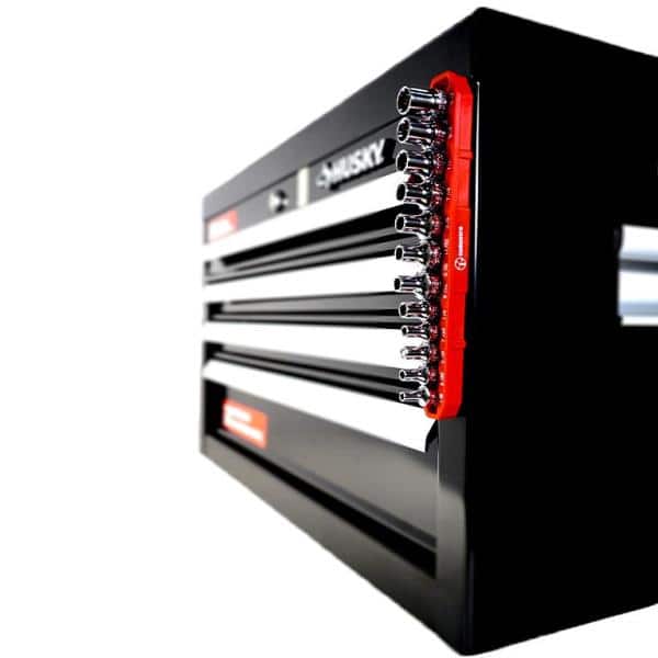 1/4 in. Drive SAE Magnetic Socket Tray (13-Piece) - Hercitys