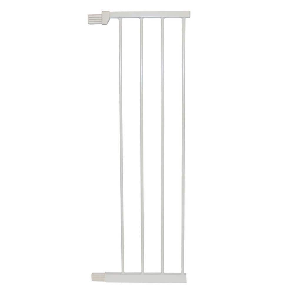36 in. H x 11 in. W x 1 in. D Extension Extra Tall for Premium Pressure Gate White - Hercitys