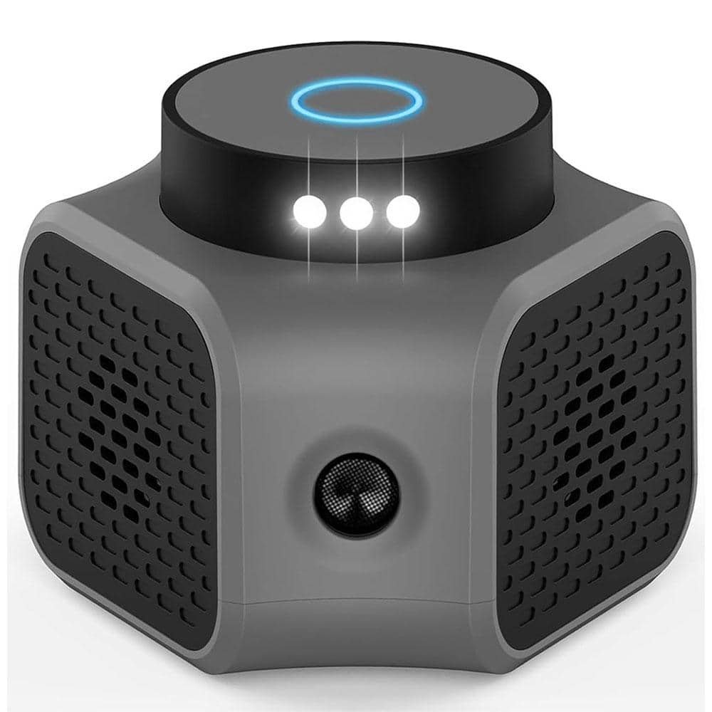 4 in 1 Gray Ultrasonic Plug-in Indoor Rodent Mice Repellent with 4-Modes for Mouse in Attic, Basement, Garage - Hercitys