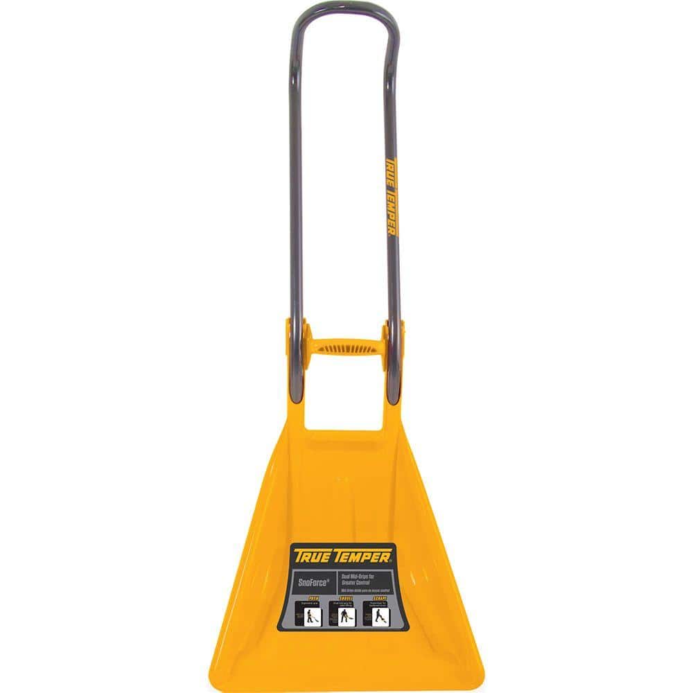 39.47 in. Aluminum Handle Plastic Snow Shovel - Hercitys