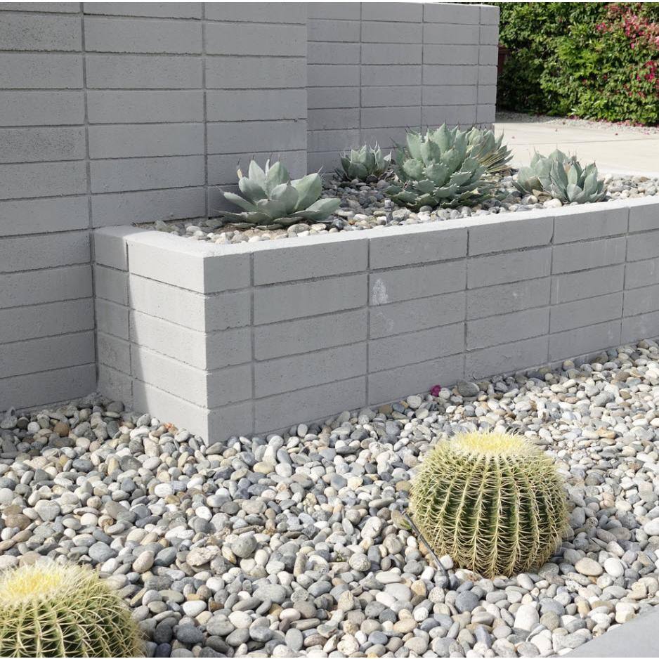 0.25 cu. ft. 1 in. Santa Fe Round Rock for Gardens, Landscapes and Ponds - Hercitys