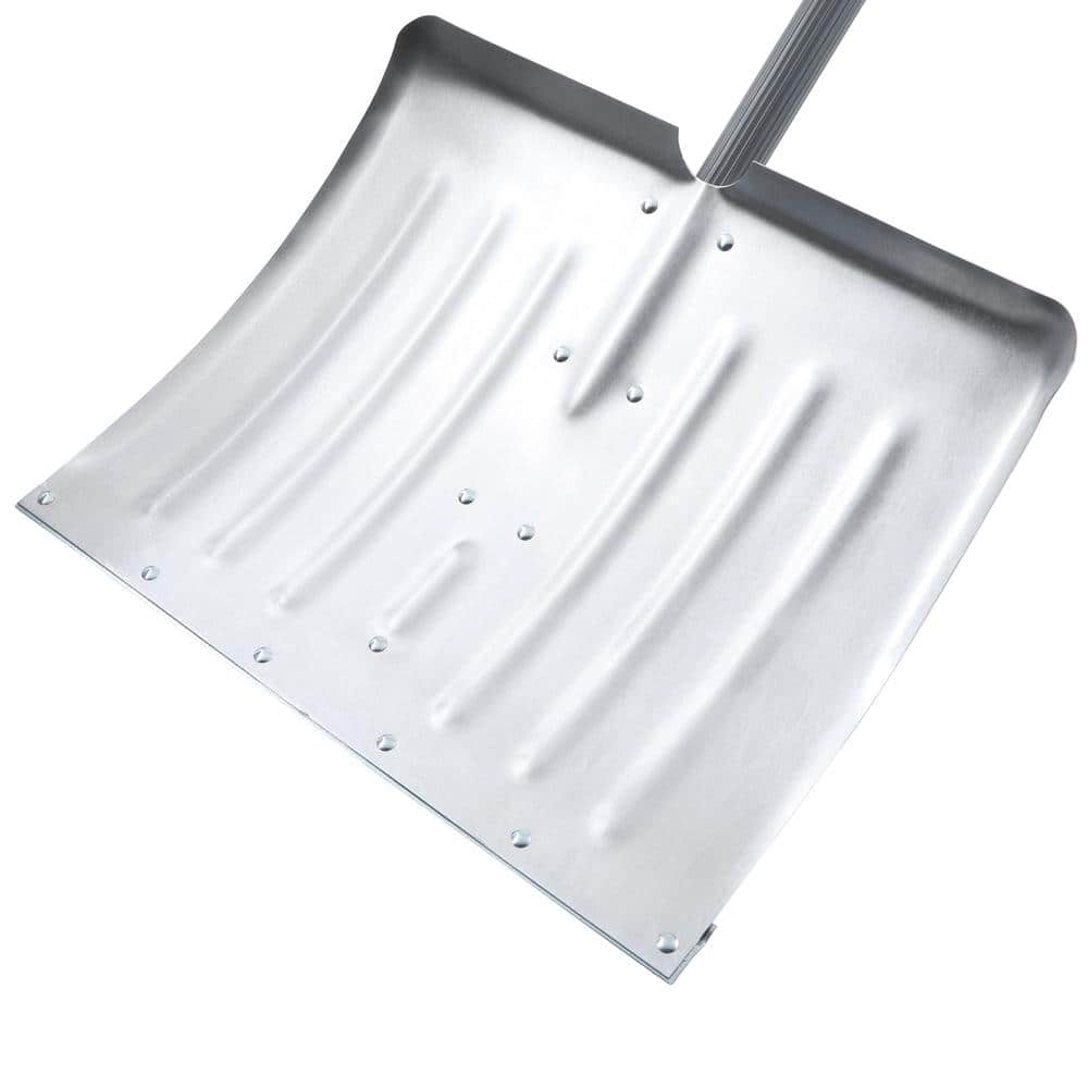 38.3 in. Steel Handle Aluminum Blade Snow Shovel - Hercitys