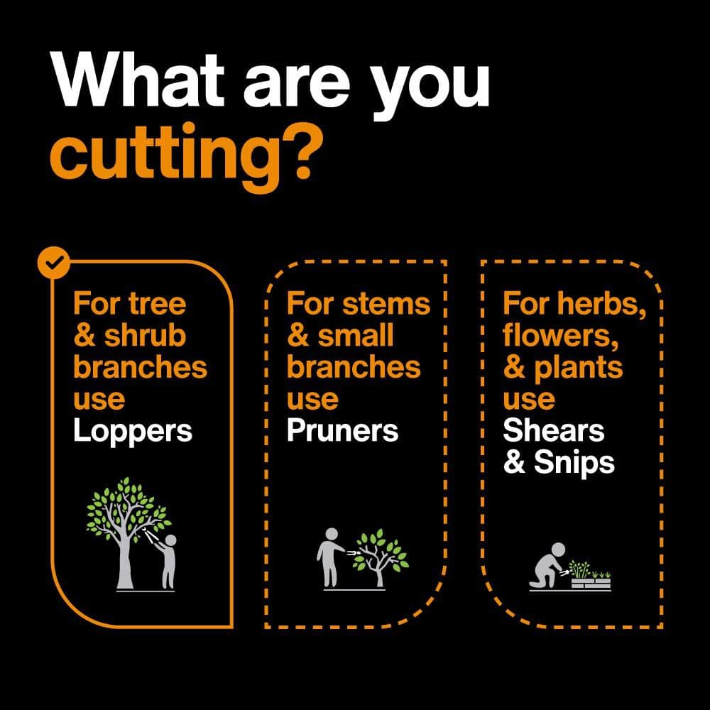 1-3/4 in. Cut Capacity Steel Blade, 28 in. Power-Lever Bypass Lopper with SoftGrip Handles - Hercitys