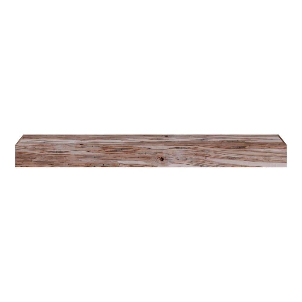 5 in. D x 7.25 in. W x 60 in. L Unfinished Ambrosia Maple Wood Mantel - Hercitys