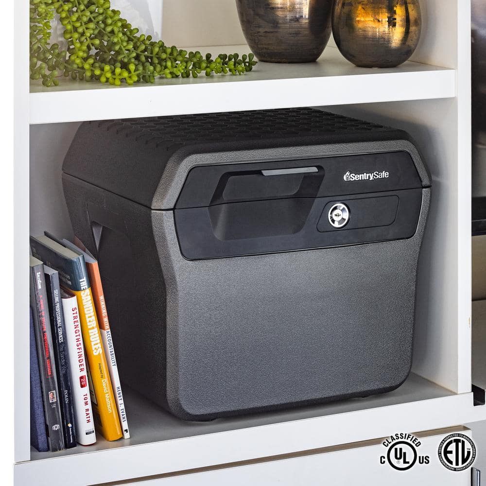 0.66 cu. ft. Fireproof & Waterproof Safe File Box - Hercitys