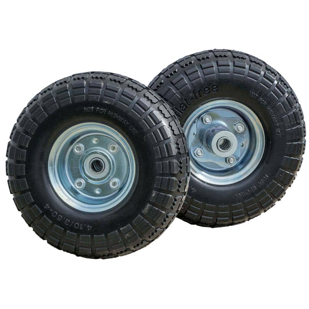 10 in. No Flat Tires (2-Pack) - Hercitys