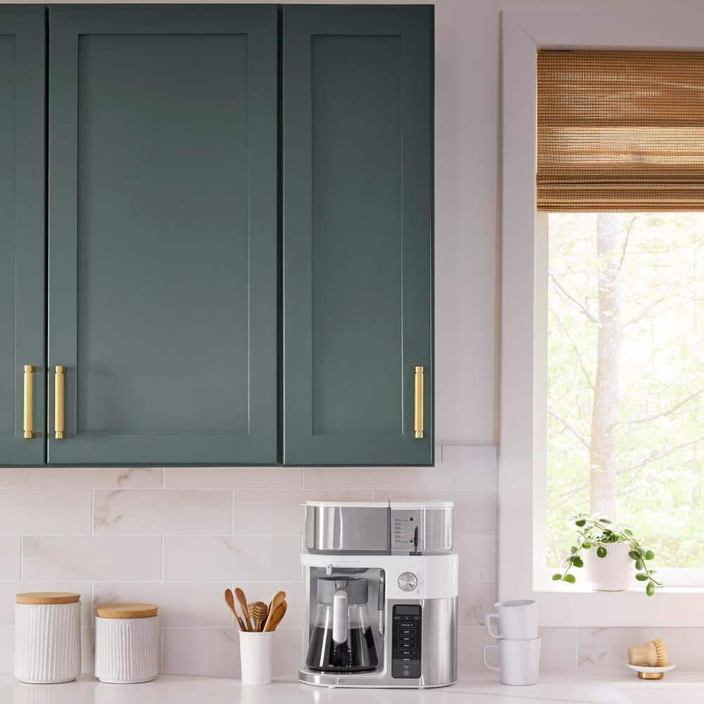 12 in. W x 12 in. D x 36 in. H Ready to Assemble Wall Kitchen Cabinet in Unfinished with CLICKREADY Technology - Hercitys