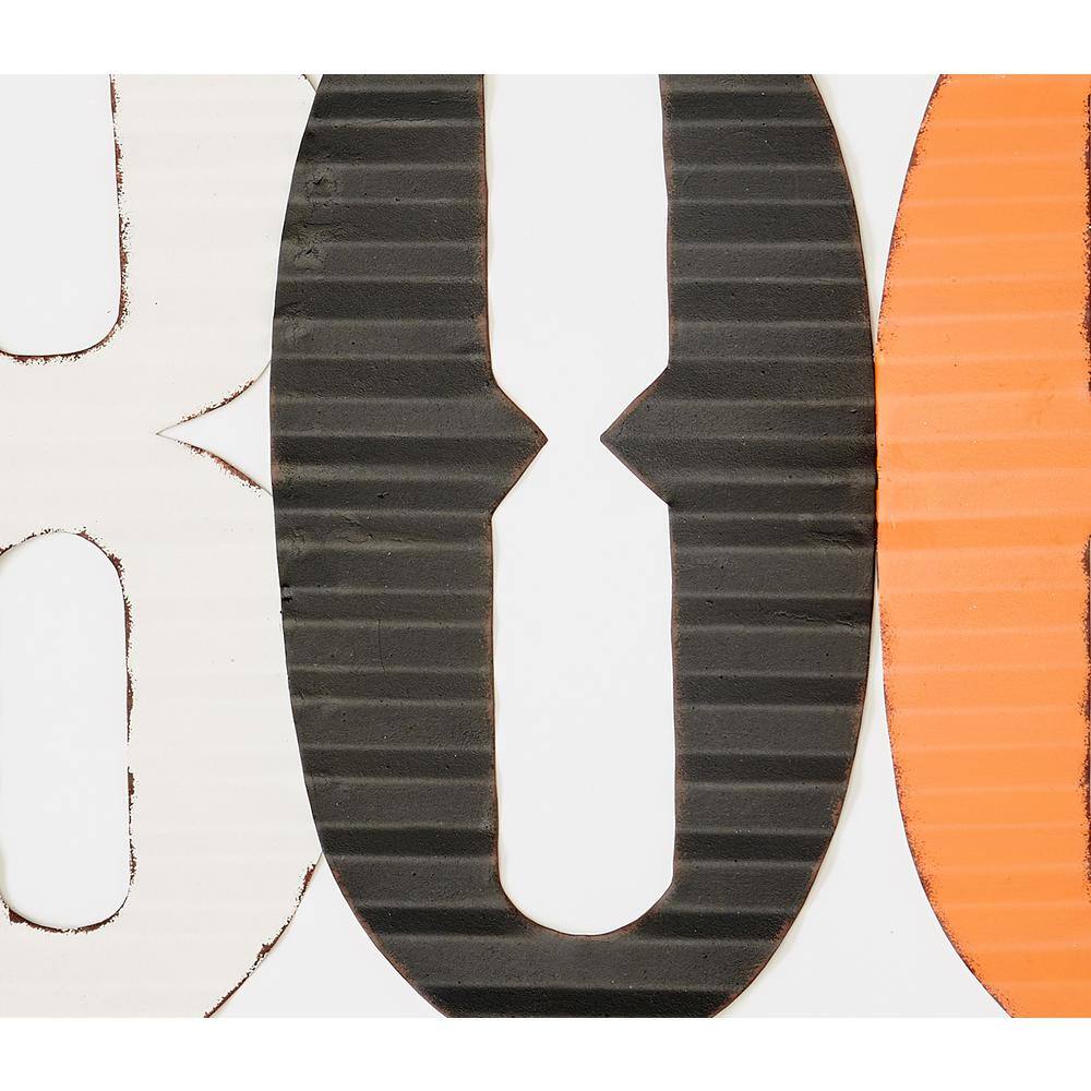 22 in. Metal Outdoor Boo Halloween Yard Stake - Hercitys