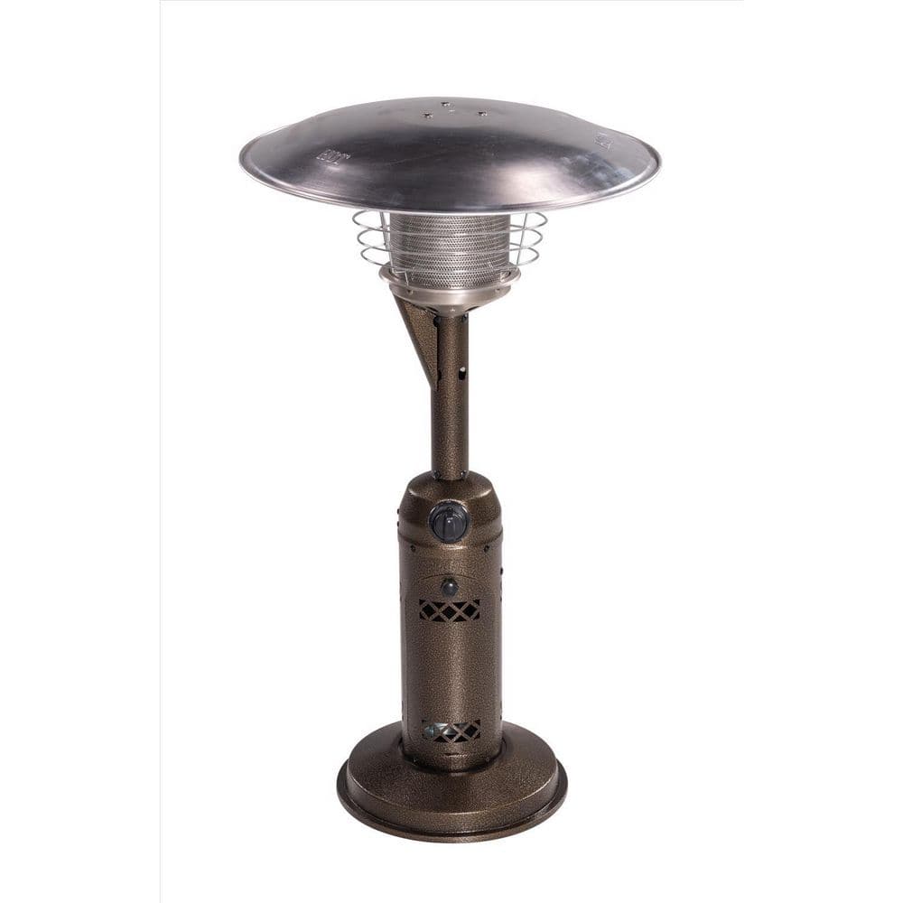 11000 BTU Propane Stainless Steel Tabletop Patio Heater - Hercitys