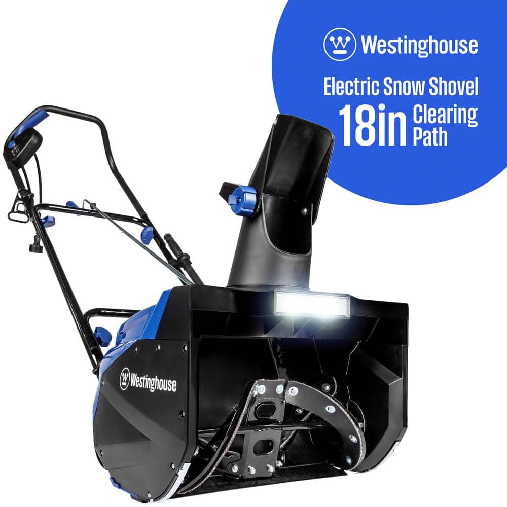 18 in. 120-Volt Single-Stage Corded Electric Snow Blower - Hercitys