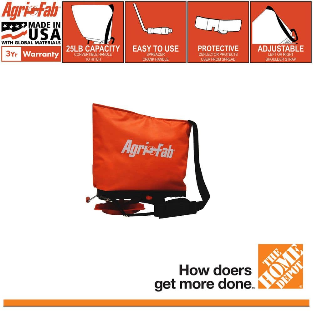 25 lb. Water-Proof Hand Held Bag Spreader - Hercitys