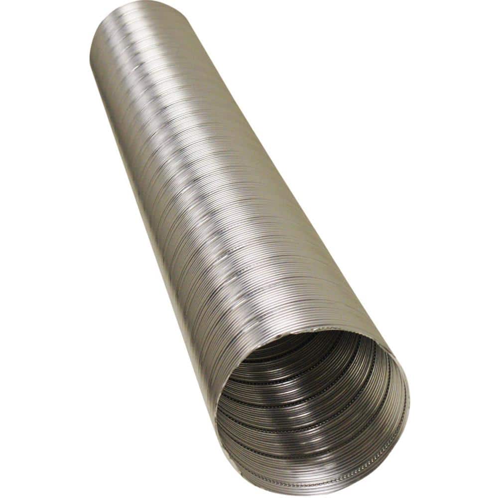 “Aluminum Flex 400” Hi-Temp Flexible Ventilation Duct Hose – 9 in. ID x 5 ft. - Hercitys