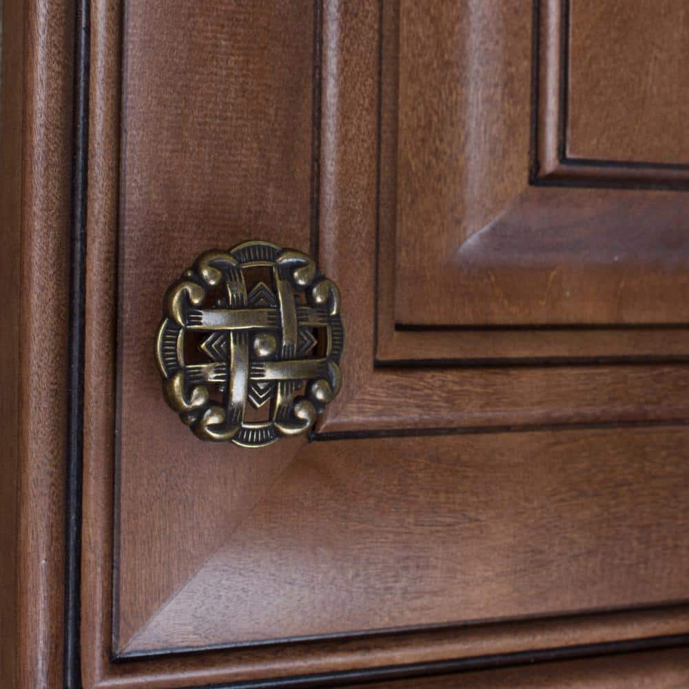 1-3/8 in. Dia Round Celtic Medallion Cabinet Knob (10-Pack) - Hercitys