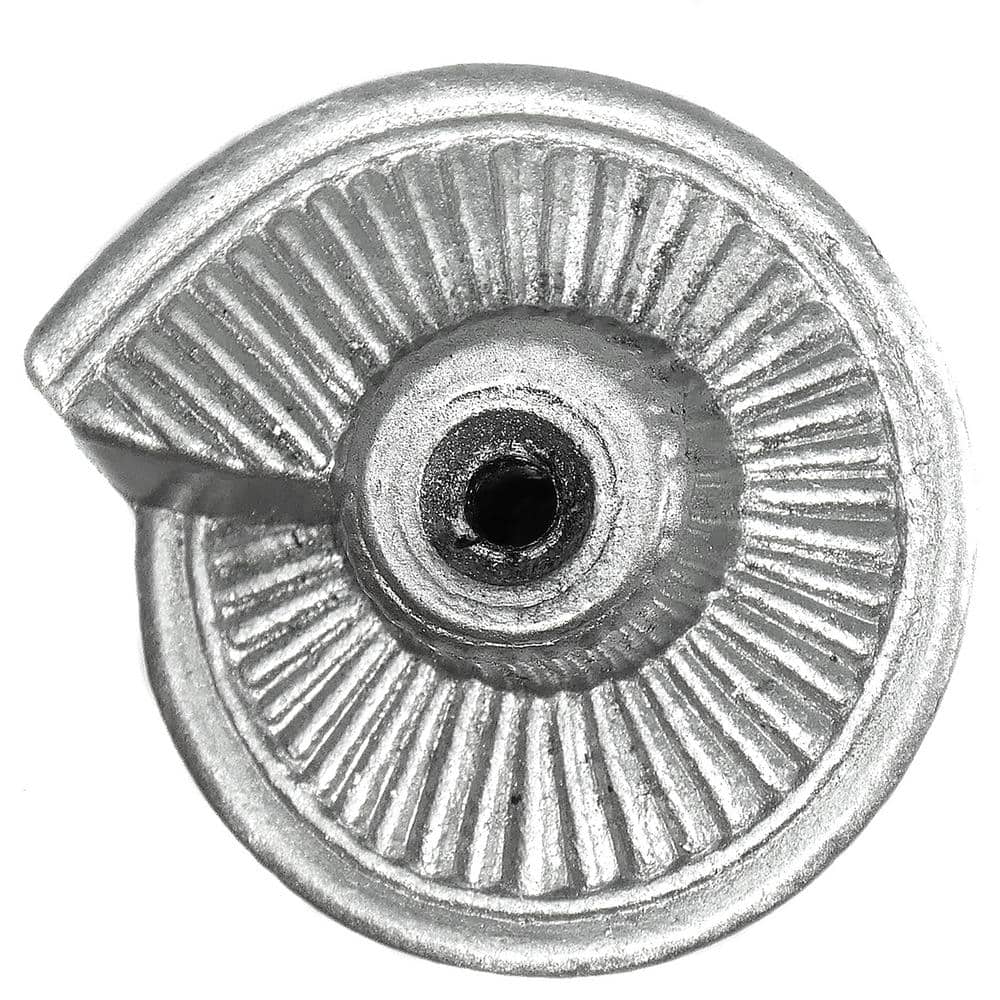 1-3/4 in. Oceana Pewter Round Cabinet Knob (25-Pack) - Hercitys