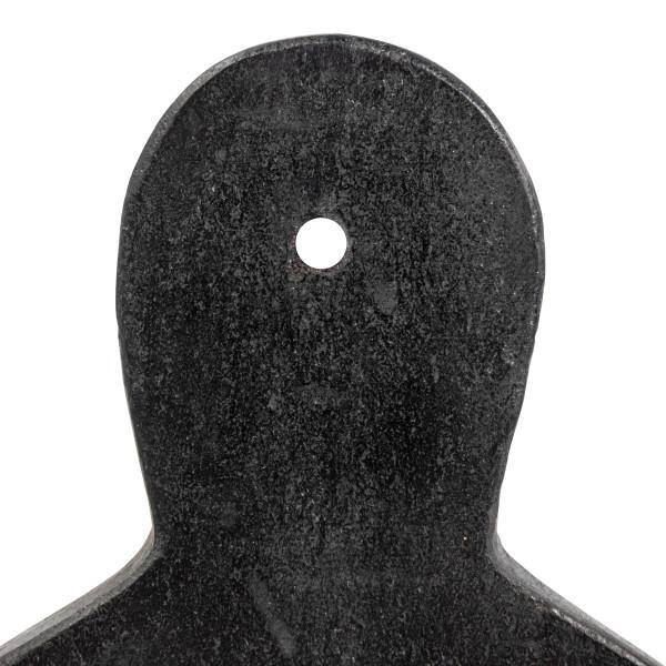 12 in. Scandinavian Black Marble Cheese/Cutting Boards with Handle - Hercitys