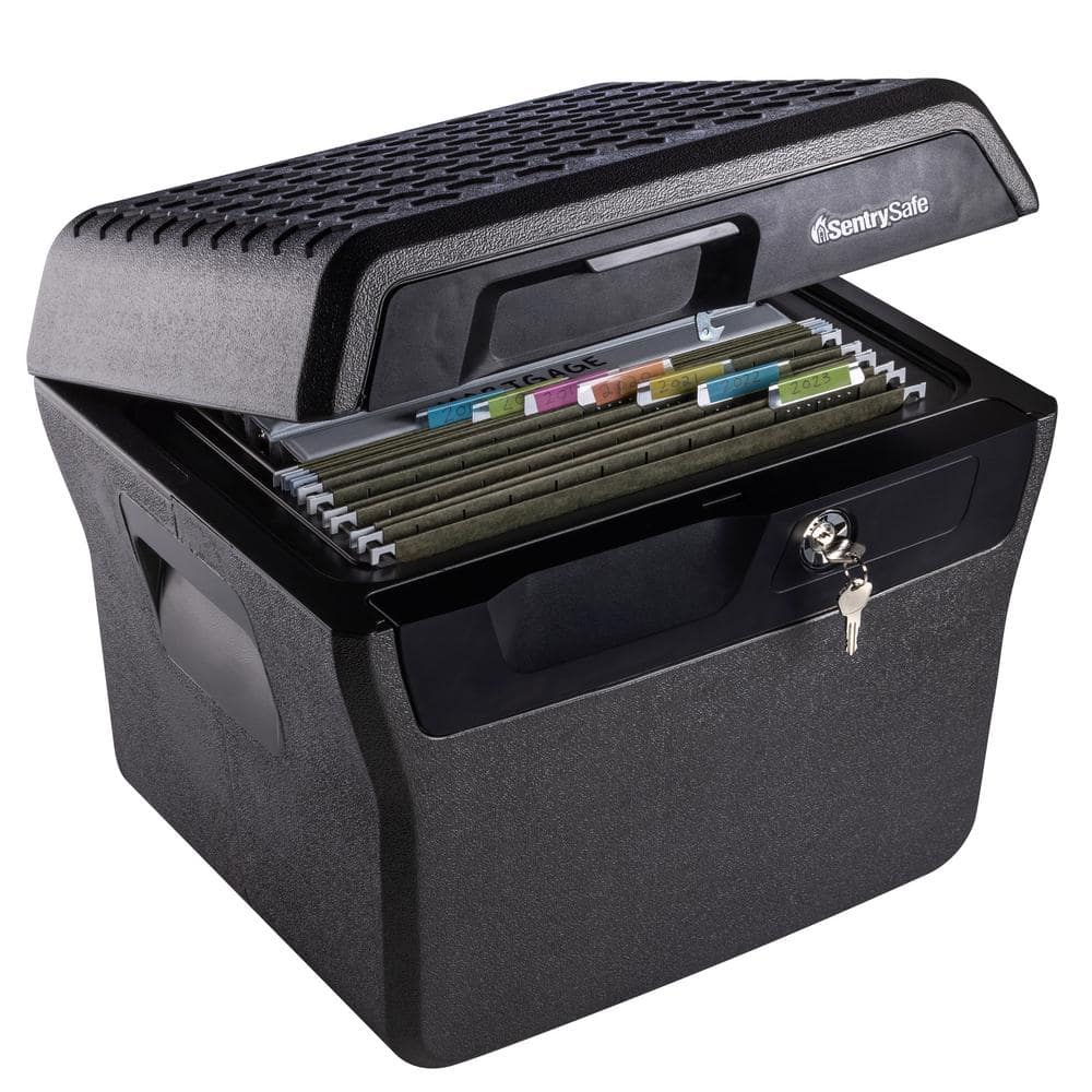 0.66 cu. ft. Fireproof & Waterproof Safe File Box - Hercitys