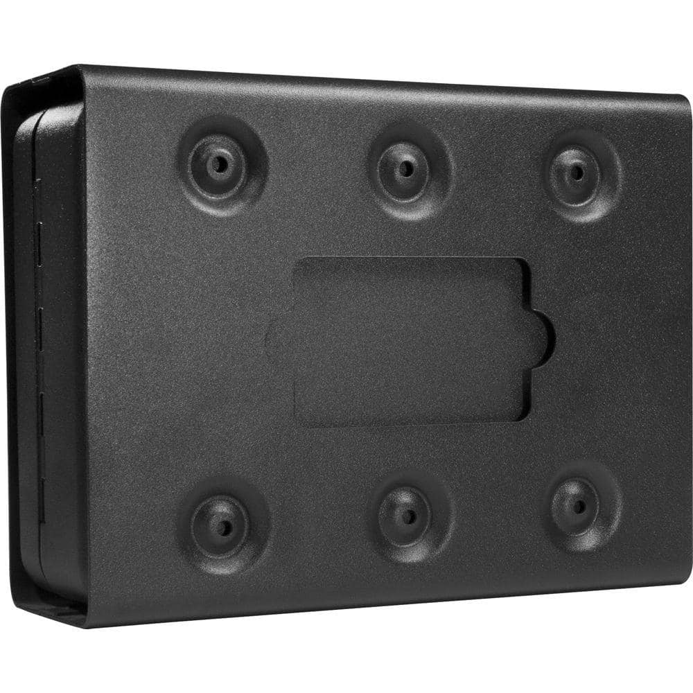 0.02 cu. ft. Steel Compact Key Lock Box Safe with Mounting Sleeve - Hercitys