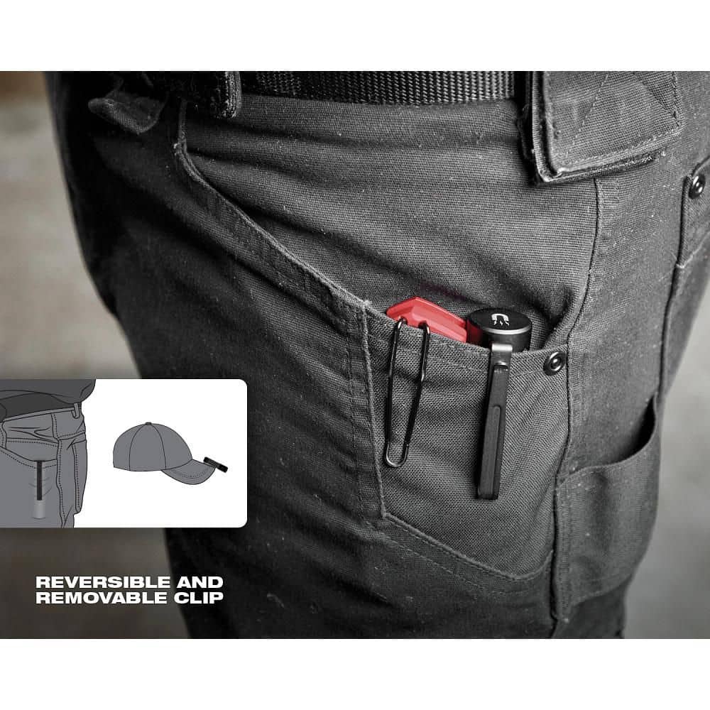 500 Lumens EDC Everyday Carry Internal Rechargeable Flashlight with Magnet - Hercitys